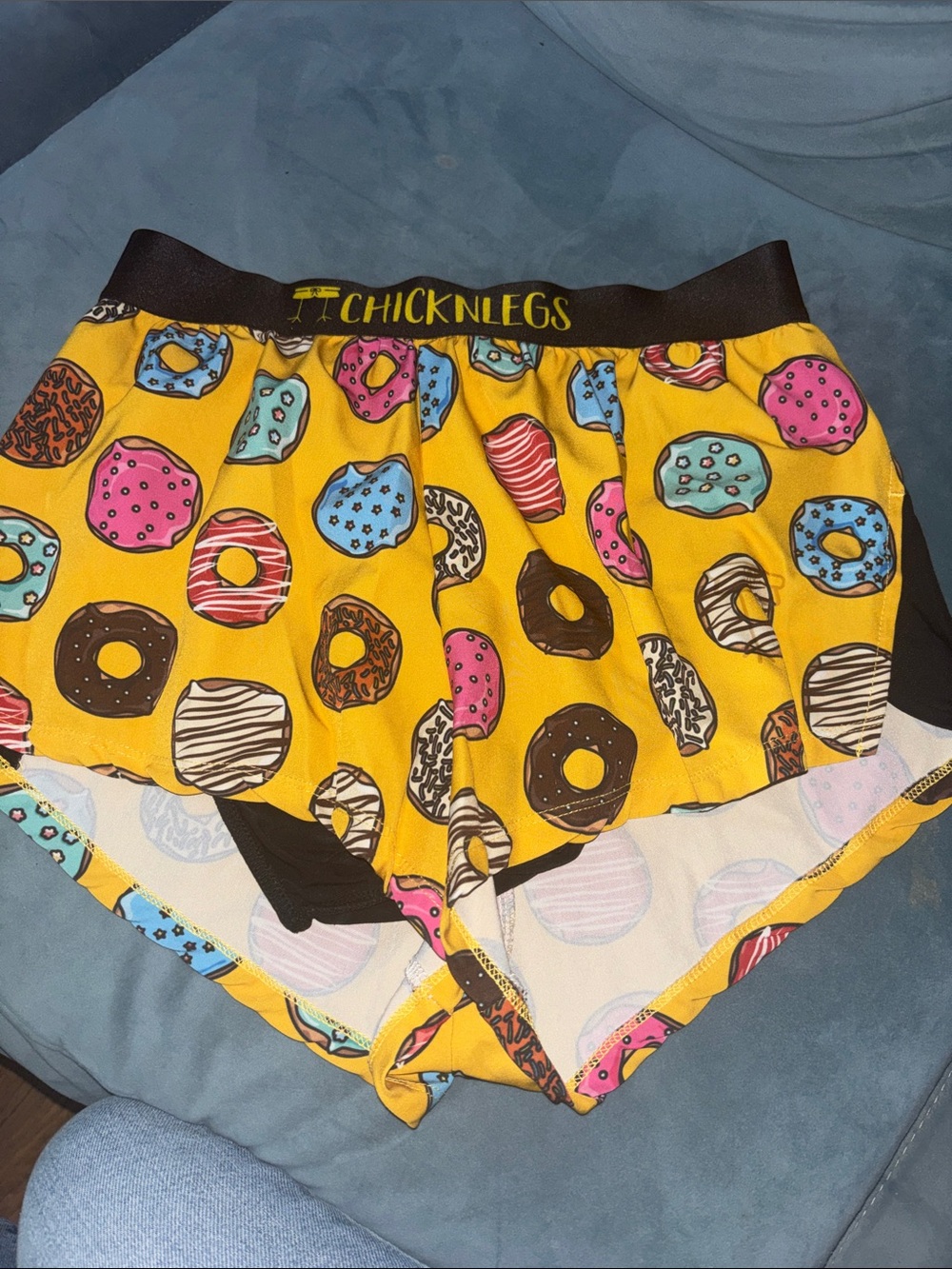 ChicknLegs Yellow Donut-Print - $20